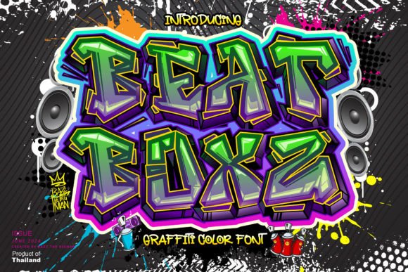 Beat Boxz: The Urban Display Font for Bold Brand Identity