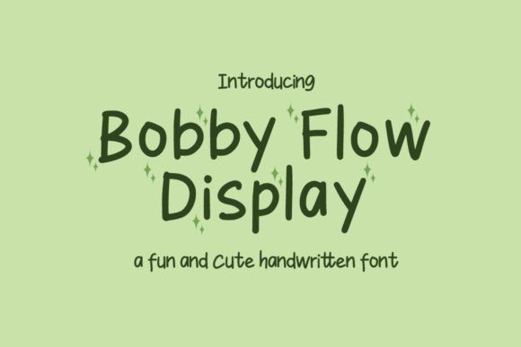 Bobby Flow Display Typeface Review for Modern Branding