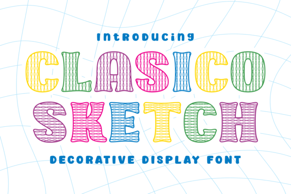 Clasico Sketch Typeface: Adding Joyful Personality to Brand Identity