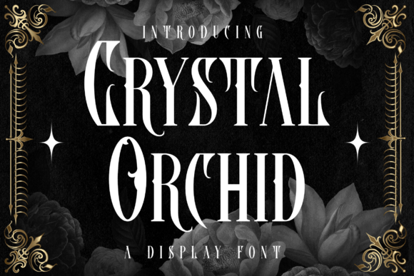 Crystal Orchid: The Chic Blackletter Typeface for Digital Branding