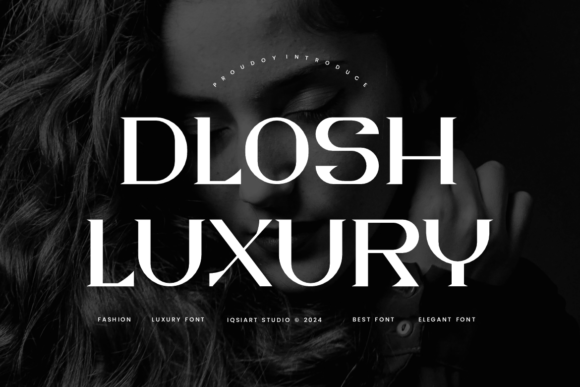 Dlosh Luxury: A Premium Serif Typeface for Editorial Design