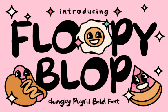 Floopy Blop: The Playful Bold Font for Whimsical Campaigns