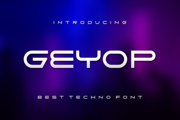Geyop: The Bold Modern Sans Serif Font for Scroll-Stopping Design