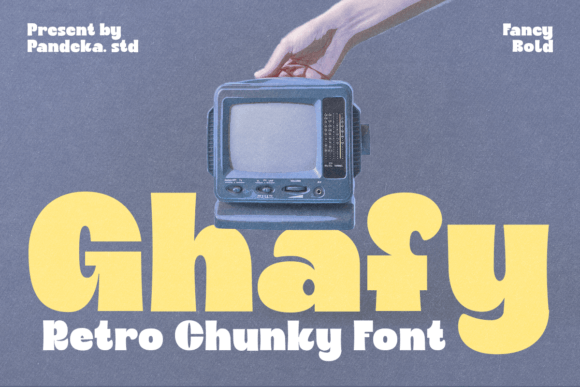 Ghafy: The Retro Sans Serif Typeface for Nostalgic Web Design