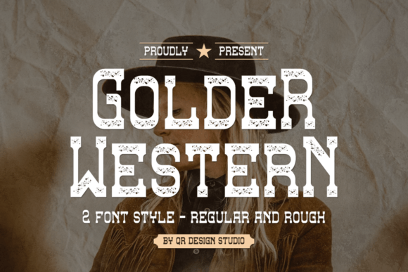 Golder Western: A Vintage Serif for Bold Brand Identity