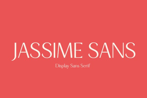 Jassime Sans: A Refined Display Serif for Editorial Design