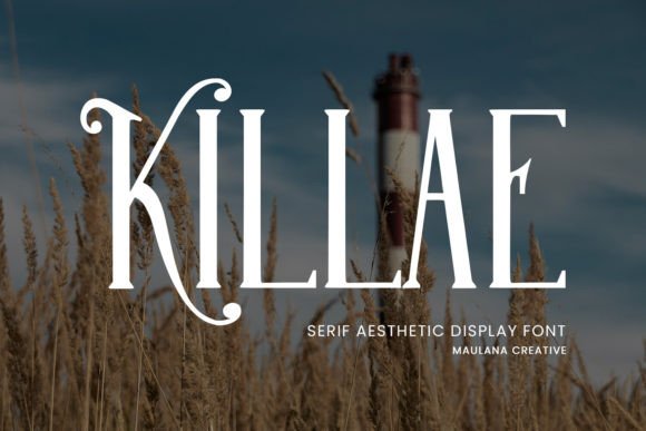 Killae: The Serif Aesthetic Display Font for Elegant Campaigns