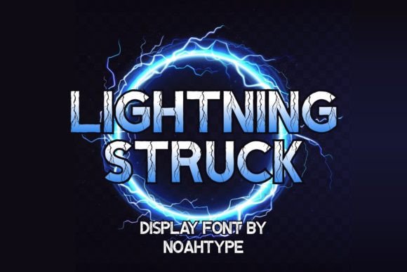 Lightning Struck: The Display Typeface for High-Impact Campaign Visuals