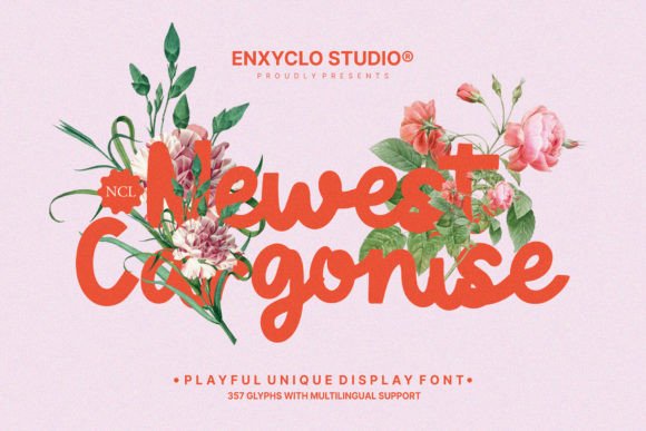 Newest Cargonise: A Playful Handwritten Display Font Review