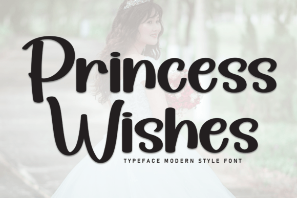 Princess Wishes: A Handwritten Display Font for Warm Digital Branding