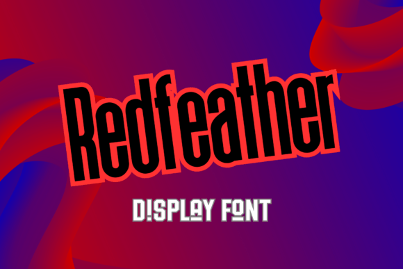 Red Feather Typeface: Elevating Campaign Visuals with Vertical Impact