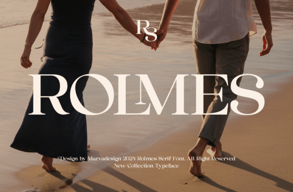 Rolmes: A Premium Serif Display Font for Boutique Branding