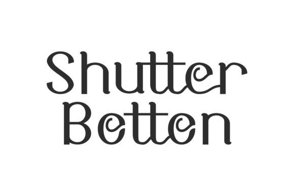 Shutter Botton Typeface Review for Modern Brand Identity