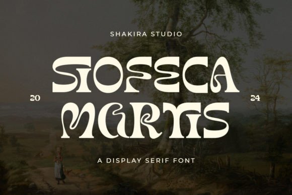 Siofeca Martis: A Bold Serif Typeface for Distinctive Brand Identity