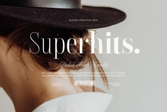 Superhits: The Timeless Serif for Editorial Excellence