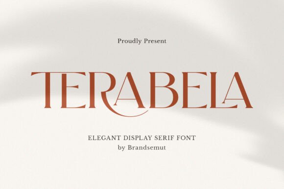 Terabela Elegant Display Serif Font for Professional Branding